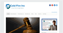 Desktop Screenshot of jtcoldfire.com